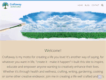 Tablet Screenshot of craftaway.com